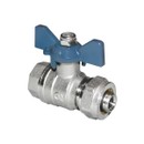 Изображение товара Кран шаровый обжим 20х1/2" ВР (для мп систем) AQualink