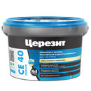 Затирка цементная Церезит CE 40 aquastatic графит, 2 кг