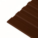 Профнастил С-8 1200х2000 0,4 мм коричневый шоколад