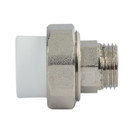 Муфта полипропиленовая 20х1/2" НР комбинированная разъемная RTP_2