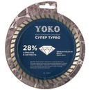 Диск по камню алмазный Yoko Супер Турбо 150х2,4х7х22,23 мм
