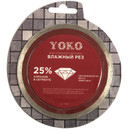 Диск по керамике алмазный Yoko 115х1,9х5х22,23 мм
