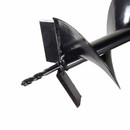 Шнек для грунта 150мм х 800мм для мотобура