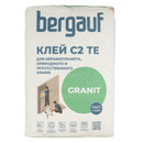 Клей для плитки Bergauf Granit для тяжелых плит С2ТЕ, 25 кг