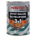 Грунт-эмаль по ржавчине 3 в 1 Master Prime шоколадная молотковая 0,9 л
