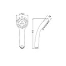 Лейка душевая IDDIS 3F A11031