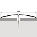 Порожек с открытым креплением 60х900 мм дуб медовый Русский профиль_2