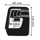 Нивелир лазерный линейный Bosch GLL 3-X