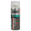 Грунт-эмаль по ржавчине аэрозольная Kudo красная (RAL 3020) матовая 0,52л_2