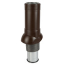 Труба вентиляционная изолированная Технониколь 125/160мм коричневая_2