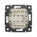 Механизм переключателя 2-клавишный на два направления Legrand Valena, белый