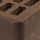 Кирпич облицовочный одинарный пустотелый М-150 шоколад, На Закаменной