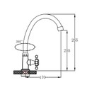 Кран для холодной воды РМС SL79-269F-4_2