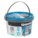 Затирка цементная Церезит СЕ 40 aquastatic светло-коричневая, 2 кг