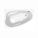 Ванна акриловая Cersanit Joanna 140x90см асимметричная левая_2