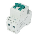 Выключатель автоматический двухполюсной C 40А 4.5кА DEKraft_2