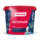 Краска интерьерная Parade W3 белая база А 5 л