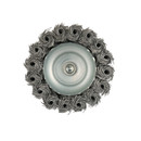 Щетка чашечная 75 мм для дрели, проволока сталь крученая Yoko