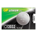 Батарейка литиевая GP Lithium CR2032 - 1 шт в блистере