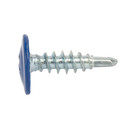 Саморез с прессшайбой сверло 4,2х16мм пепси (RAL 5002) Yoko_2