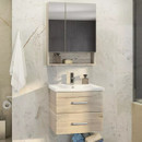 Тумба подвесная Comforty Парма 60 с раковиной Миранда 60 дуб дымчатый_2