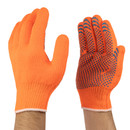 Перчатки акриловые утепленные с ПВХ сигнальные_2