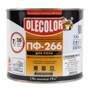 Эмаль ПФ-266 для пола Olecolor золотистая глянцевая 1,9кг_2