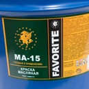 Краска Фаворит МА-15 желтая 25кг