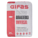 Шпаклевка гипсовая Gifas Universal 25 кг