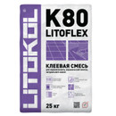 Клей для плитки Litokol LitoFlex К80 C2E, 25 кг