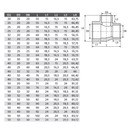 Тройник полипропиленовый 25х20х25 TEBO