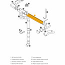 Желоб водосточный Docke Standard 120 мм белый 3 м