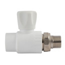 Кран шаровый полипропиленовый 20х1/2" для радиаторов прямой RTP_2