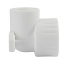 Угольник полипропиленовый 20х1/2" ВР с креплением RTP_2