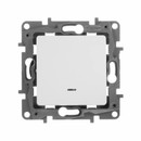 Механизм выключателя одноклавишный с подсветкой Etika белый IP20 Legrand