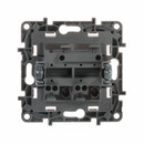 Механизм выключателя двухклавишный Etika белый IP20 Legrand