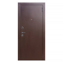 Дверь входная металлическая Ferroni Гарда белый ясень 960 мм левая