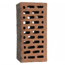 Кирпич облицовочный полуторный пустотелый М125-200 старая бавария блэк Furbau_2