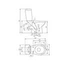 Унитаз-компакт Cersanit Mito Gray S-KO-MIG031-ST-P-W_2