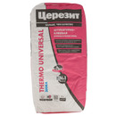 Штукатурно-клеевая смесь Церезит Thermo Universal Зима, 25 кг