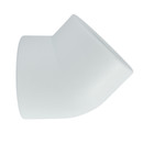 Угольник полипропиленовый 40мм 45° соединительный RTP_2