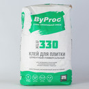 Клей для плитки ByProc KLU-330, 25 кг