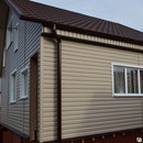 Сайдинг виниловый Docke Premium Корабельный брус 1,1х232мм крем-брюле 3,6м_2