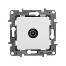 Механизм розетки ТВ оконечный Etika белый IP20 Legrand