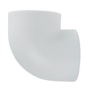 Угольник полипропиленовый 50мм 90° соединительный RTP_2