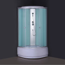 Душевая кабина Comforty высокий поддон 90х90см стекло крезет 4мм_2