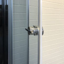 Душевая кабина Comforty правая низкий поддон 120х80см стекло тонированное 4мм_2