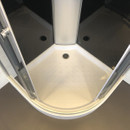 Душевая кабина Comforty низкий поддон 90х90см стекло тонированное 5мм_2