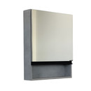 Зеркало шкаф Comforty Эдинбург 60 бетон светлый_2