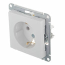 Механизм розетки с заземлением AtlasDesign белый IP20 Systeme Electric